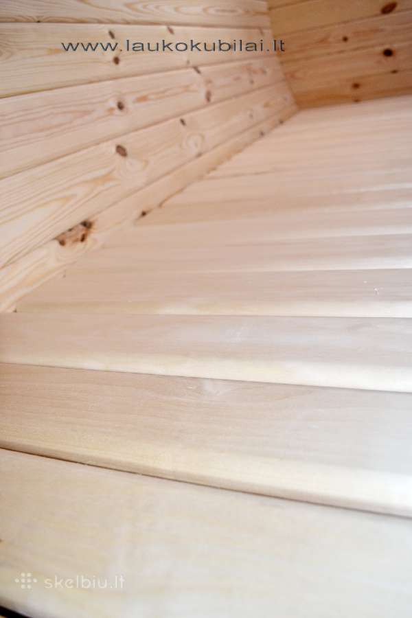 Apvali Lauko pirtis sauna - kubilas bačka 4,8m - nuotraukos Nr. 20