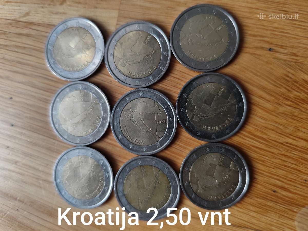 Progines 2 Euru Monetos Parduodu arba Mainai! - nuotraukos Nr. 7