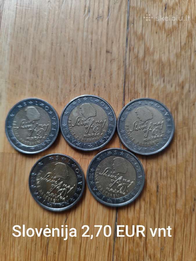 Progines 2 Euru Monetos Parduodu arba Mainai! - nuotraukos Nr. 8