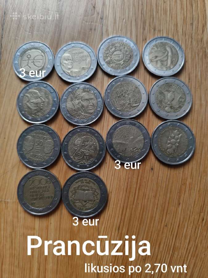 Progines 2 Euru Monetos Parduodu arba Mainai! - nuotraukos Nr. 13