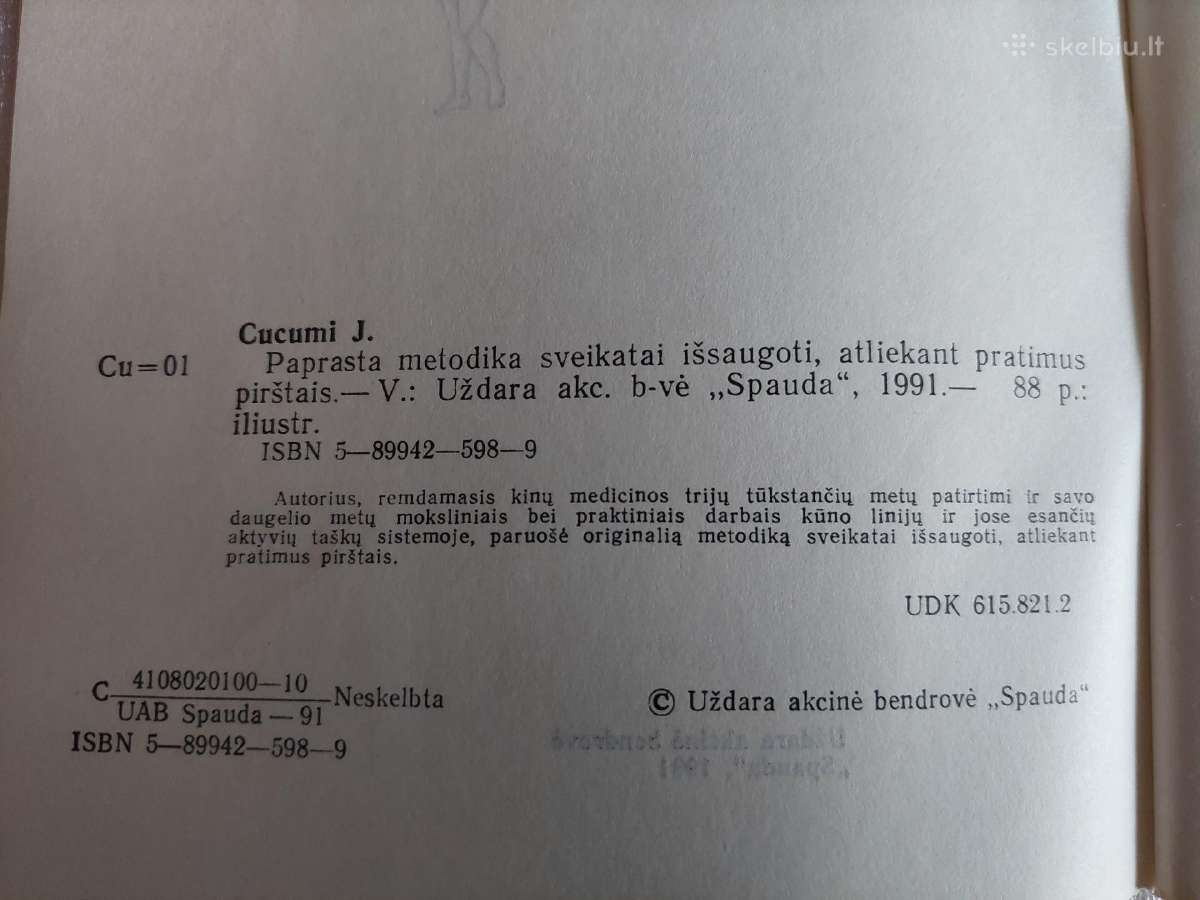 Paprasta metodika sveikatai išsaugoti - nuotraukos Nr. 3