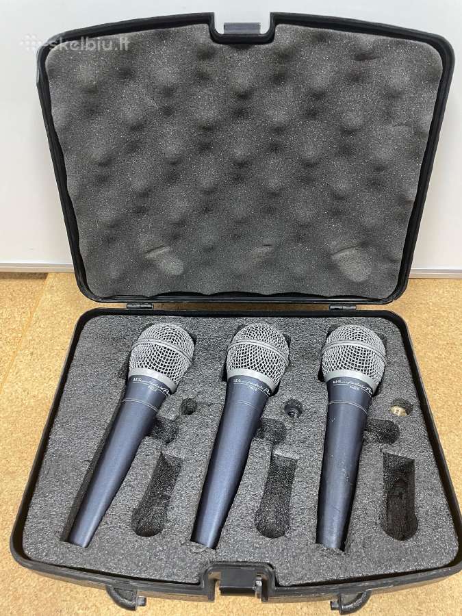 Mikrofonai Wharfedale Pro 3 vnt. 100 Eur - nuotraukos Nr. 2