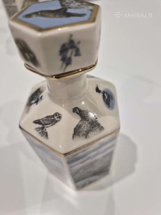 Kolekciniai porceluano buteliukai Škotų viskio - nuotraukos Nr. 8