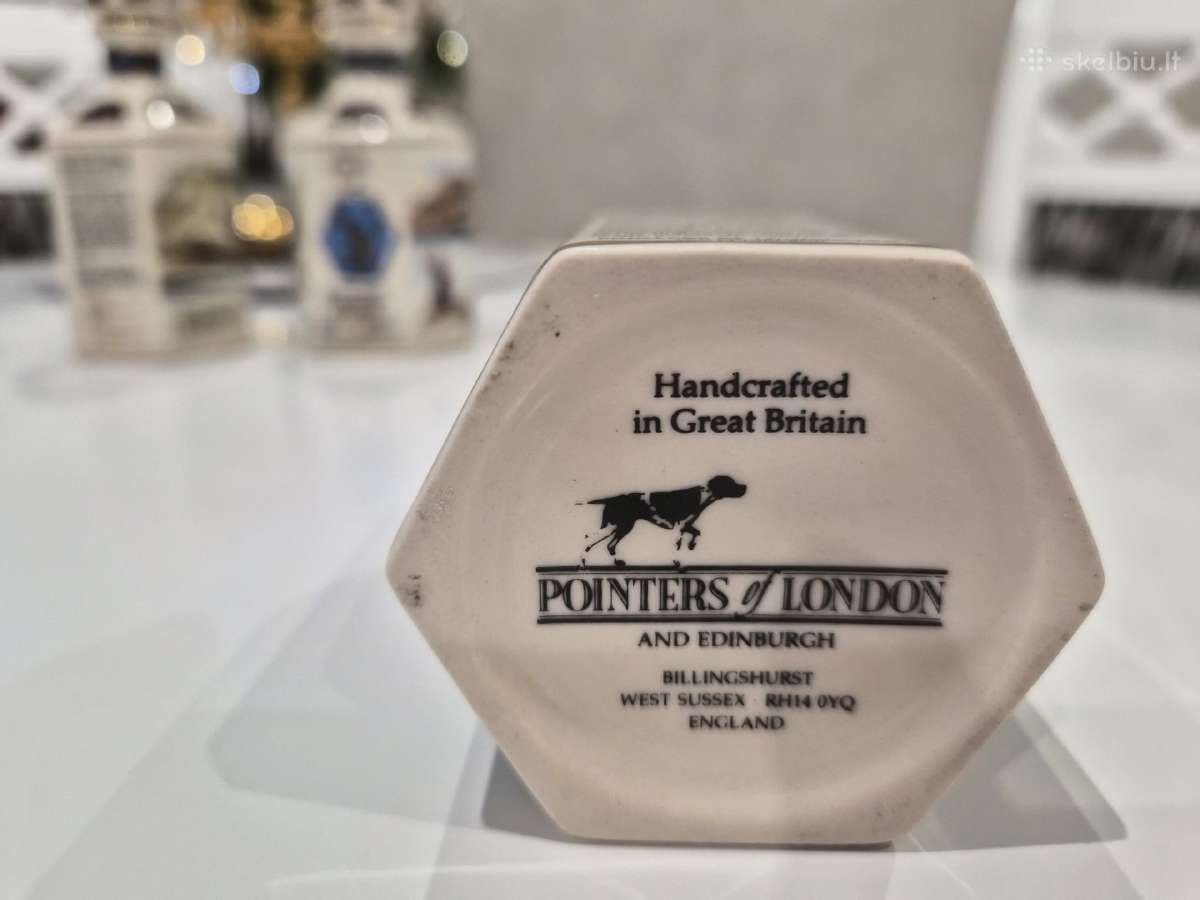 Kolekciniai porceluano buteliukai Škotų viskio - nuotraukos Nr. 9