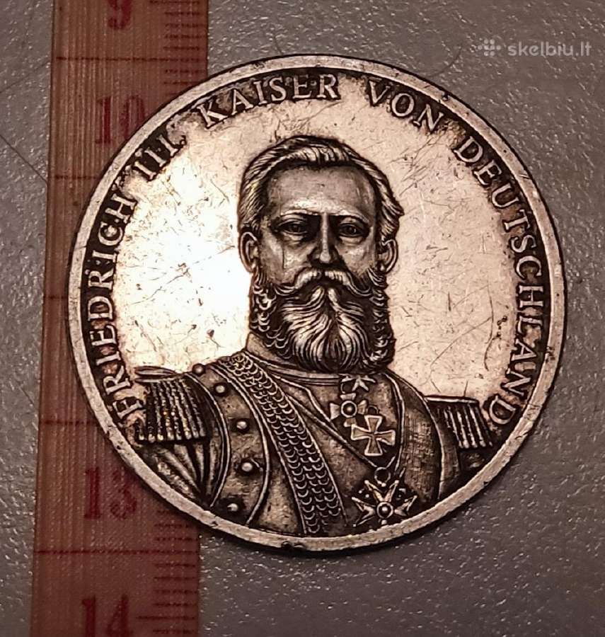 Kaiser sidabrinis medalis - nuotraukos Nr. 6