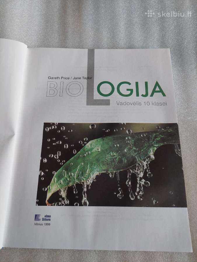 Biologija 10 klasė - nuotraukos Nr. 2