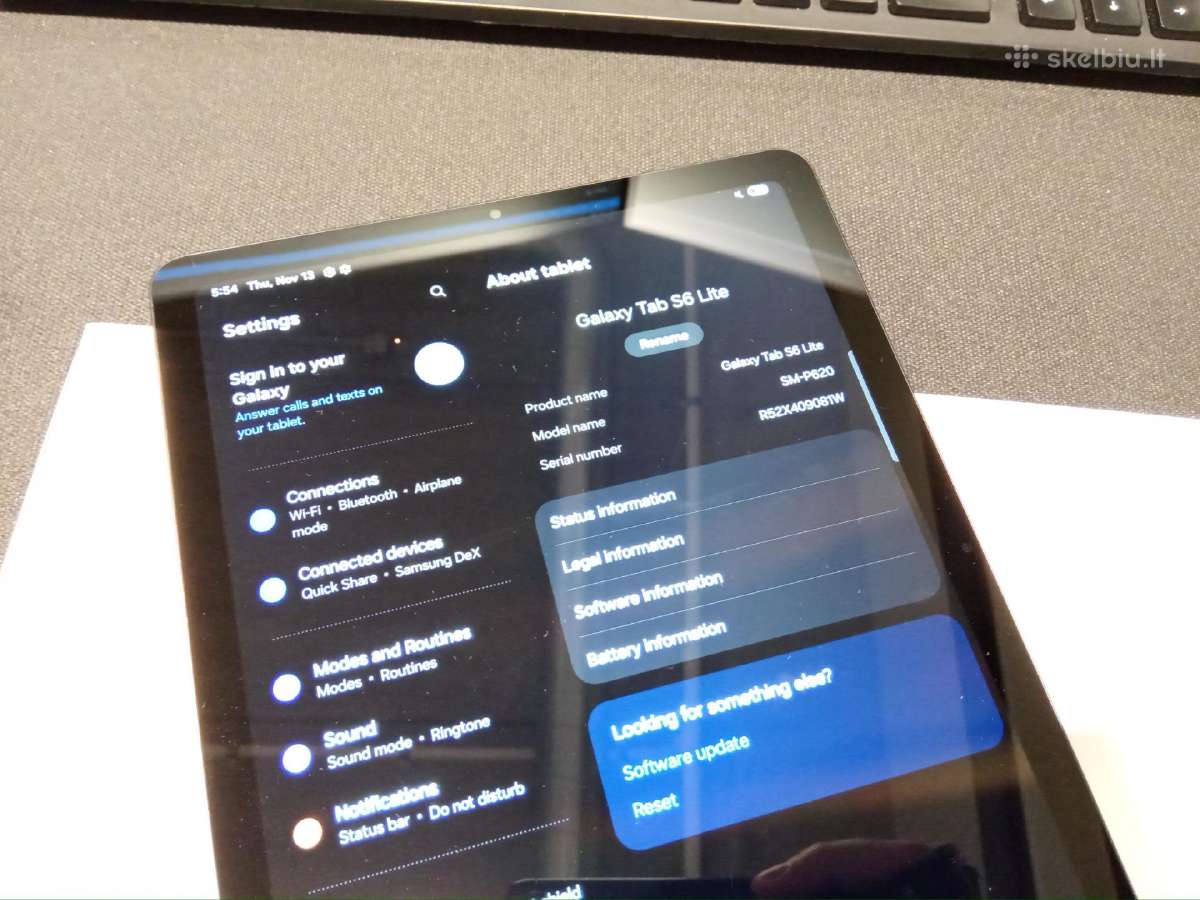 Samsung Galaxy Tab S6 Lite - nuotraukos Nr. 3