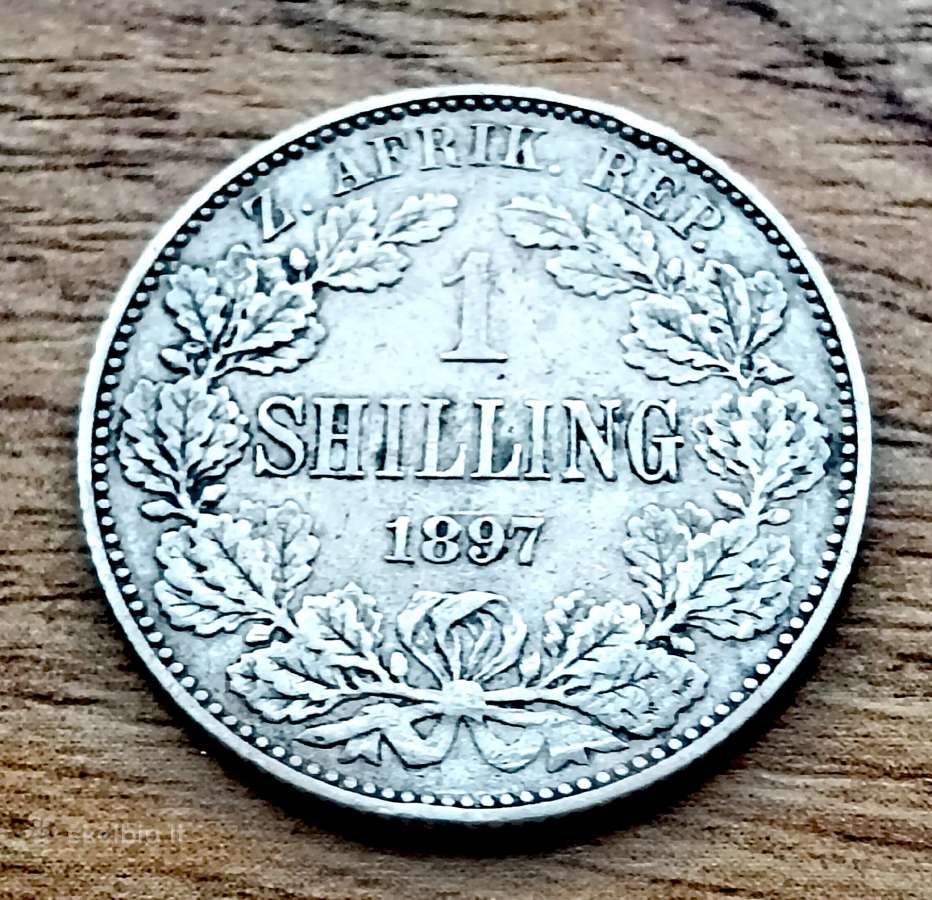 Zar 1 šilingas 1897 m.