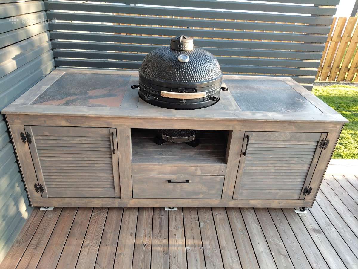 Stalai kamado kepsninems - nuotraukos Nr. 2