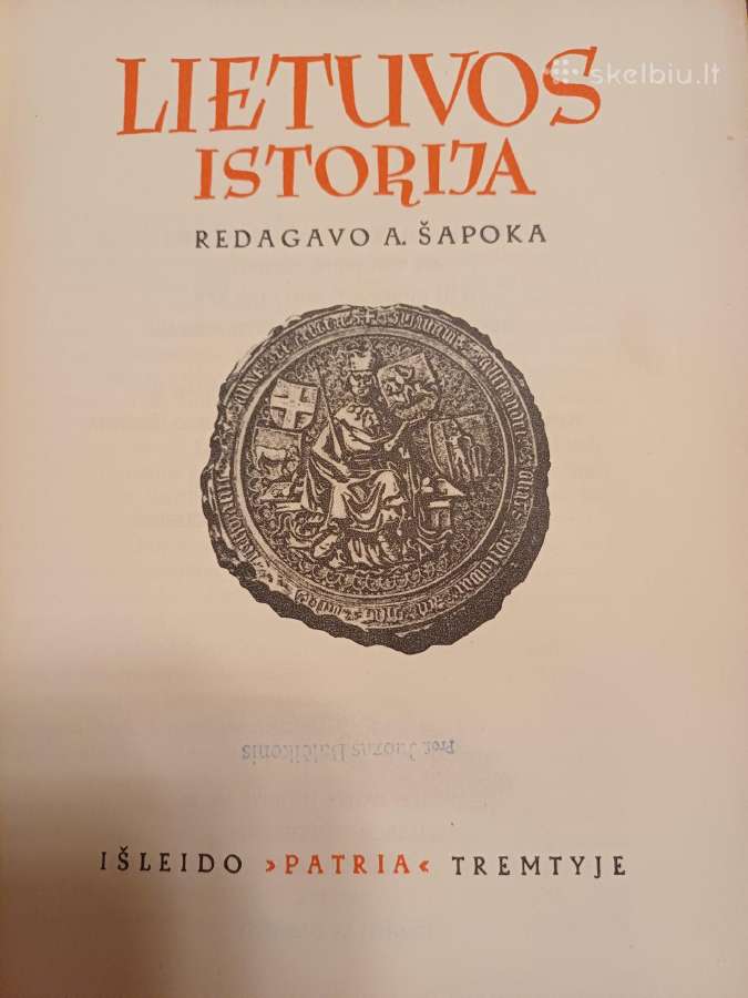 Parduodu knyga,lietuvos istorija,1950m - nuotraukos Nr. 3