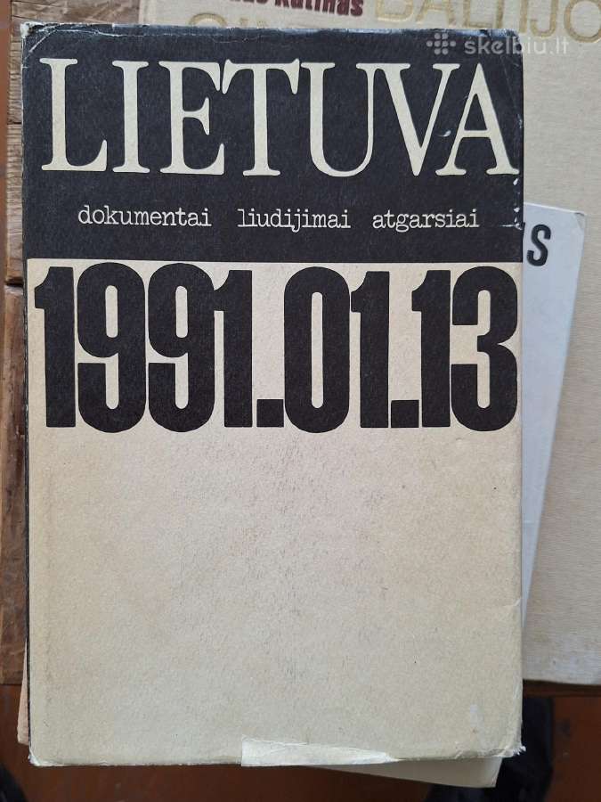 1991 metų įvykiai knyga