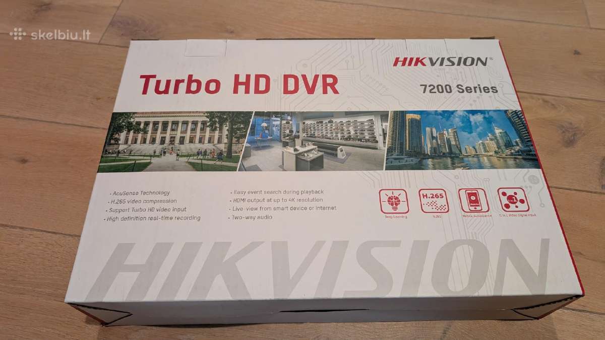 Hikvision Turbo HD Dvr 7200 išrašymo įrenginys