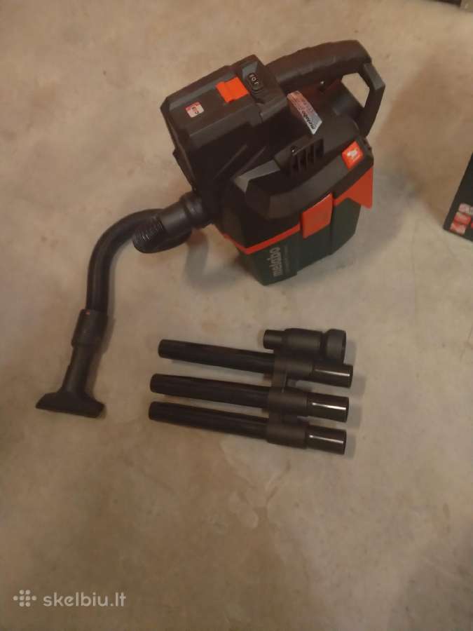 Akumuliatorinis siurblys Metabo As 18 Hepa Compact - nuotraukos Nr. 3