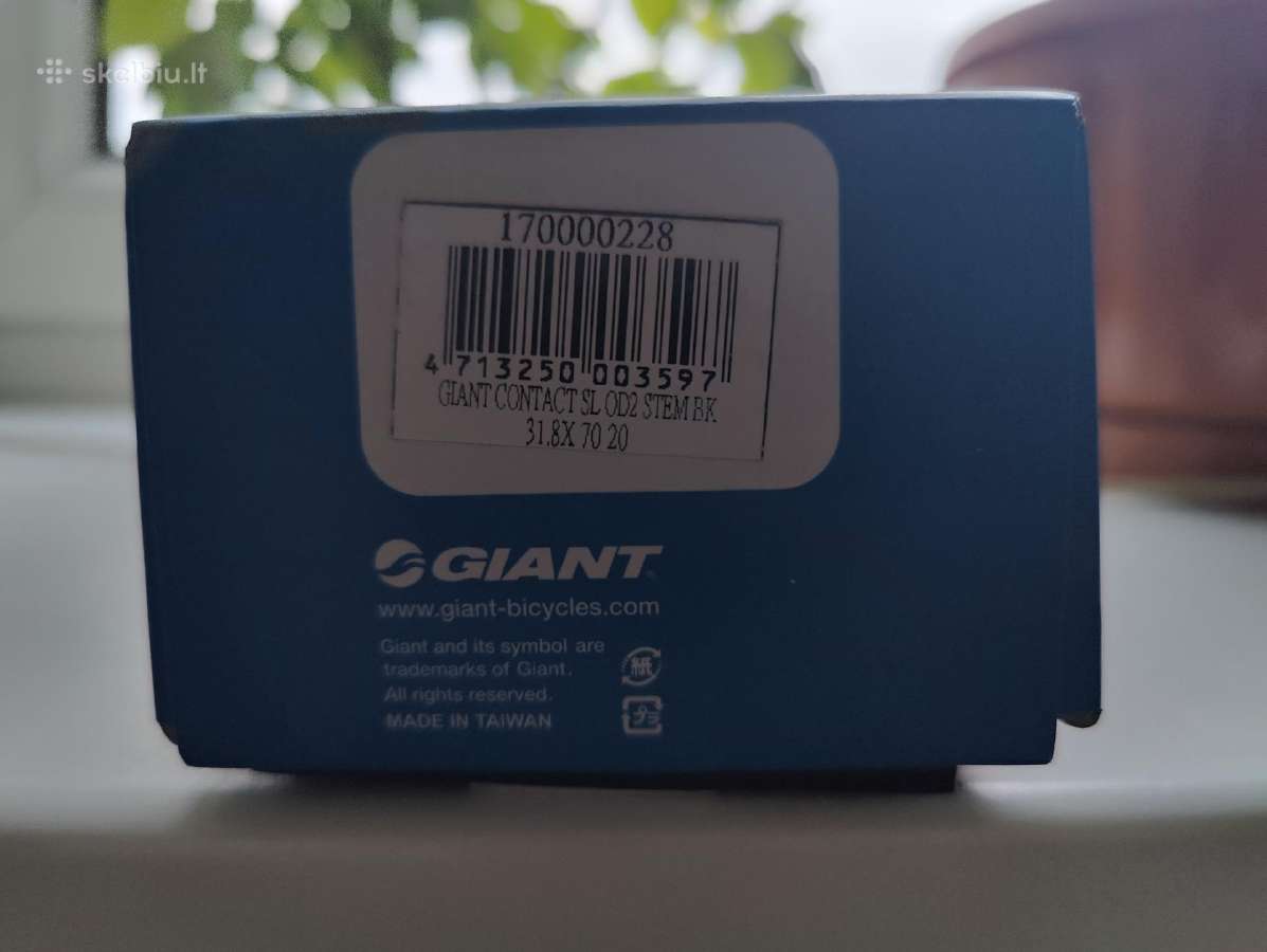 Vairo iškyša Giant Contact SL Od2 Stem, 70mm, +-20 - nuotraukos Nr. 6