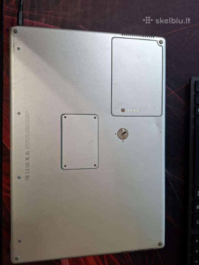 Apple Powerbook G4 1.67ghz A1138 dlsd - nuotraukos Nr. 7