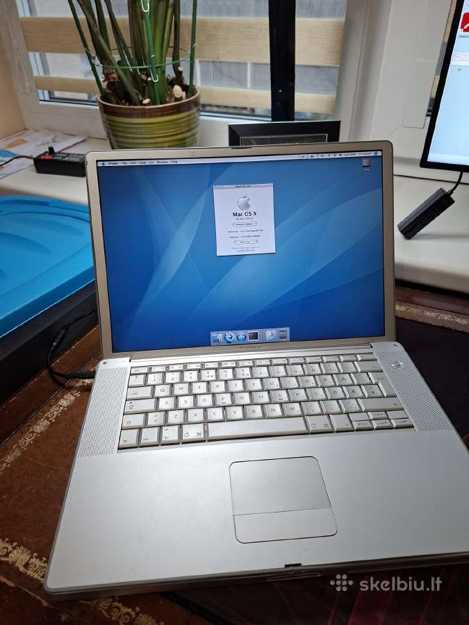 Apple Powerbook G4 1.67ghz A1138 dlsd - nuotraukos Nr. 9