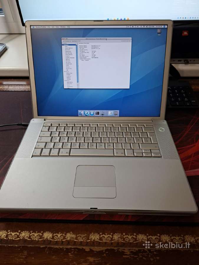 Apple Powerbook G4 1.67ghz A1138 dlsd - nuotraukos Nr. 12