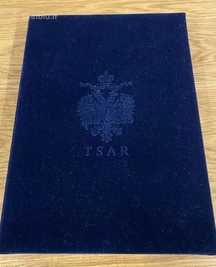 Tsar Imperial "Pakalnutės" krištolinis laikrodis - nuotraukos Nr. 3