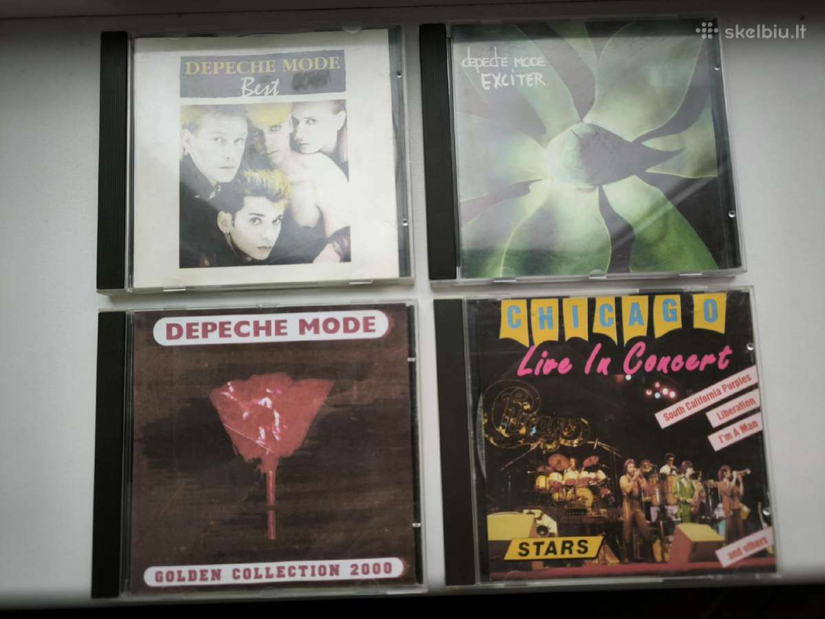 CD Depeche Mode, Chicago. Yra daugiau CD