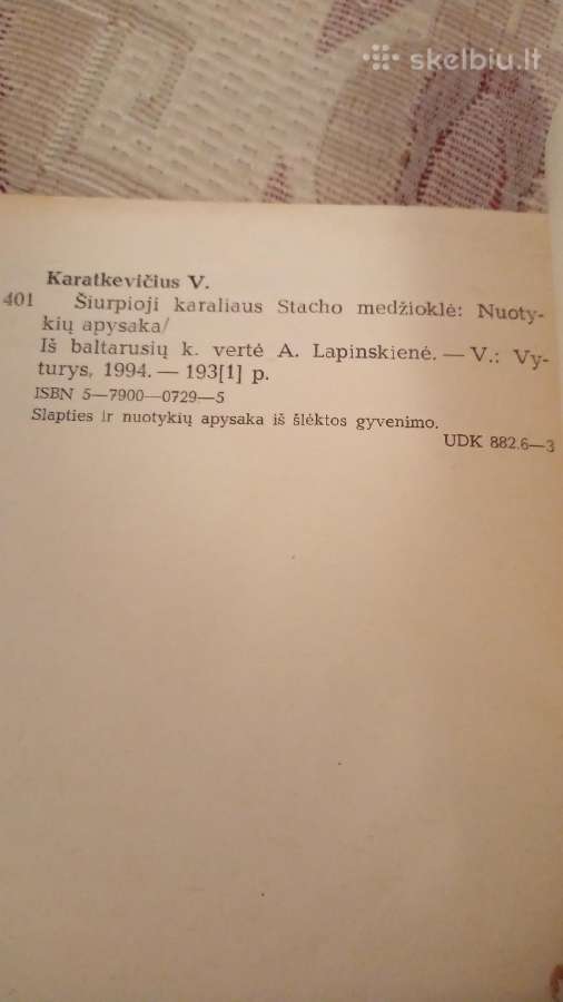 Šiurpioji Karaliaus Stacho medžioklė - nuotraukos Nr. 3