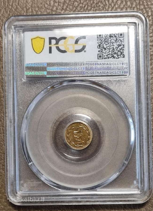 1909 Alaska Yukon Pacific Expo 1/2 Dwt Gold Piece - nuotraukos Nr. 2