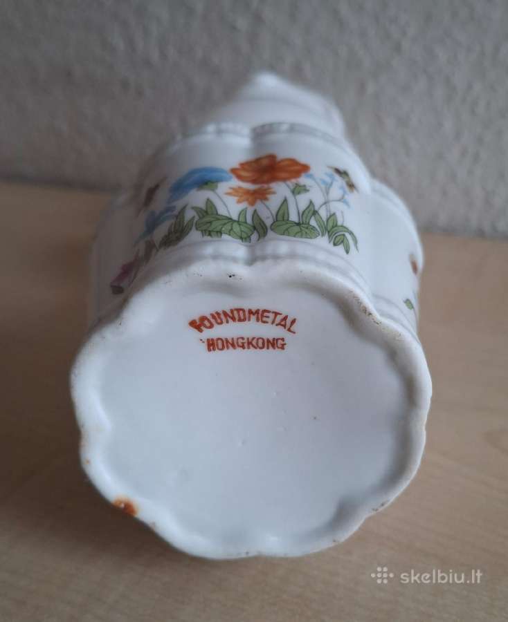 Vintažinė žibalinė lempa kinijos porcelianas - nuotraukos Nr. 4