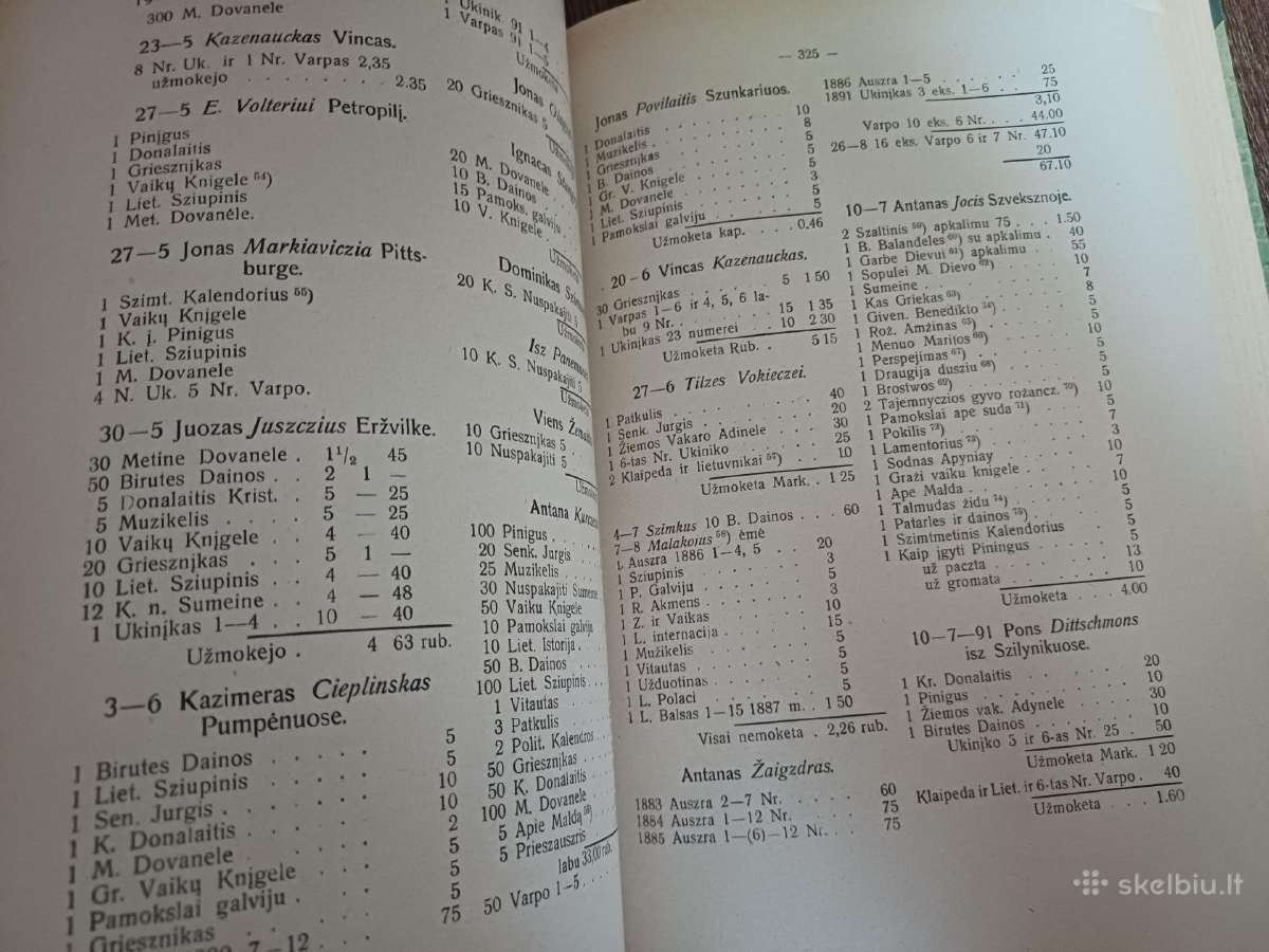 Parduodu knyga,tauta ir žodis,1926m - nuotraukos Nr. 13