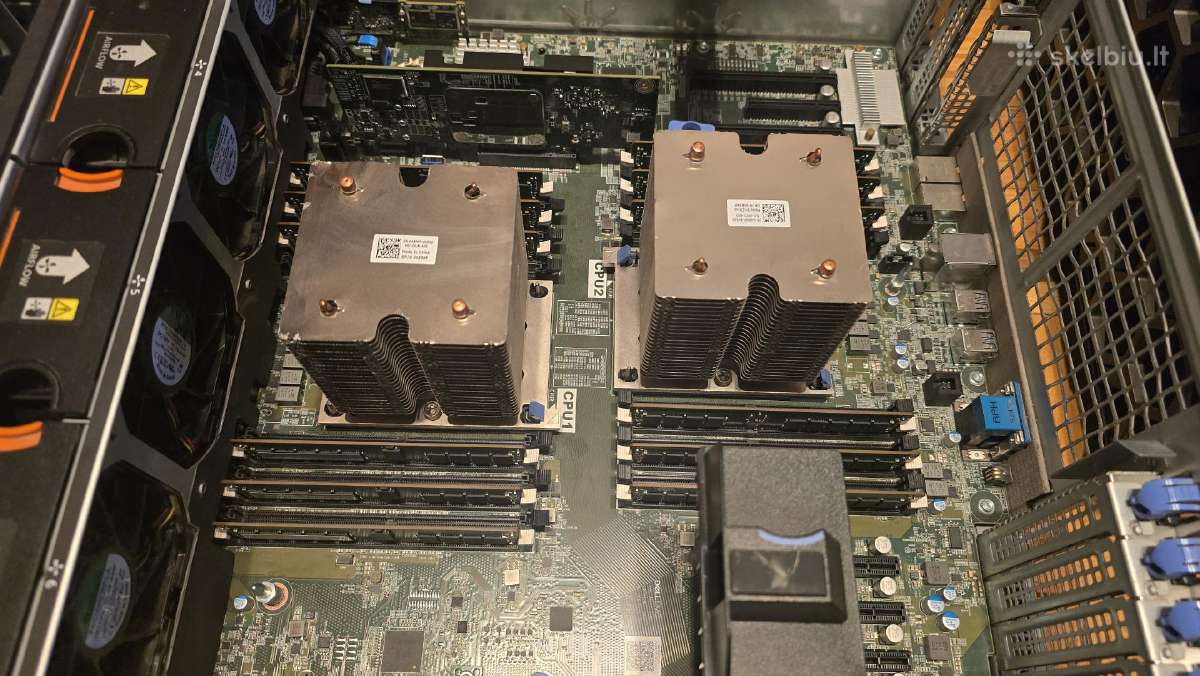 Dell Poweredge T640 2x Gold 6138 2x 20c 16x Sff - nuotraukos Nr. 16