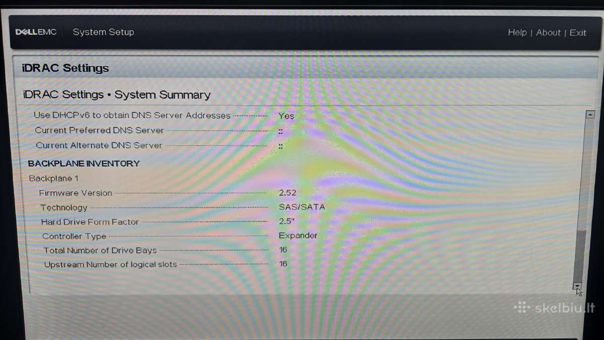 Dell Poweredge T640 2x Gold 6138 2x 20c 16x Sff - nuotraukos Nr. 30