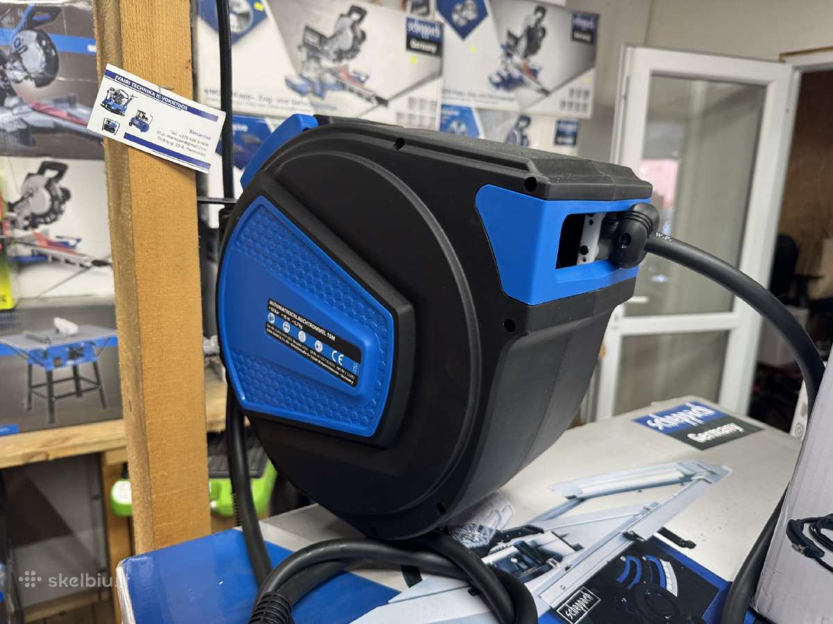 Automatinė žarnos ritė 15 m kompresoriui - nuotraukos Nr. 5