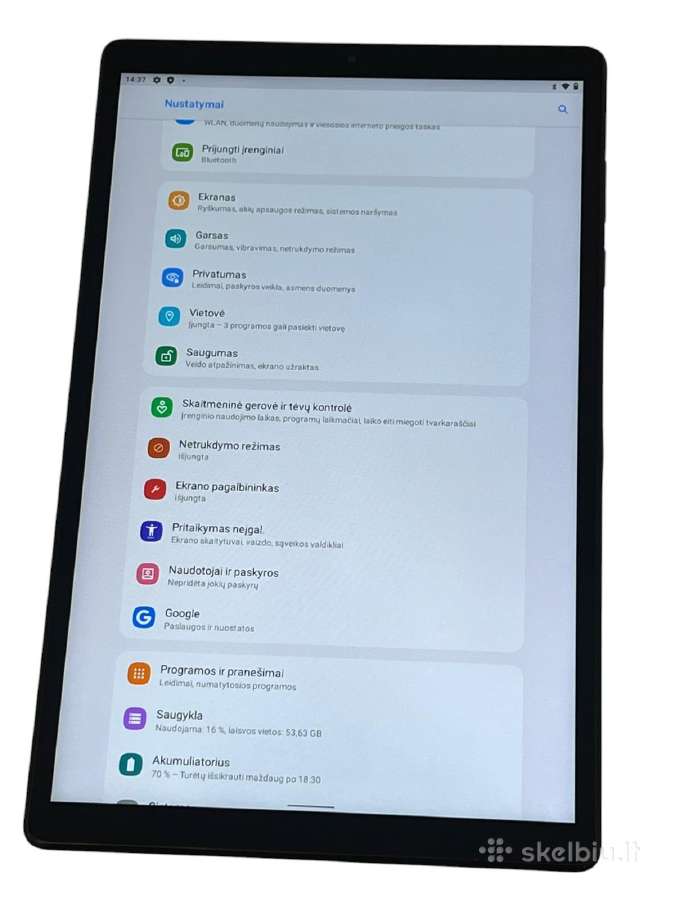 Lenovo Tab M10 HD Gen 2+3 mėn. garantija - nuotraukos Nr. 6