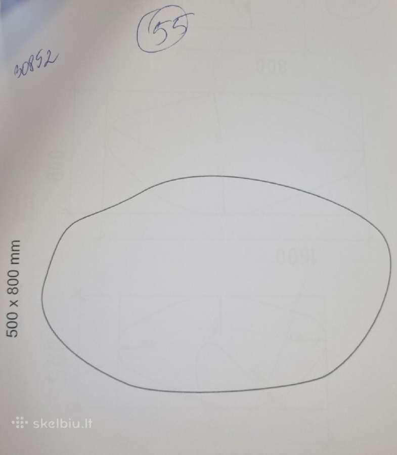 Įvairūs veidrodžiai, lentynos, stiklai - nuotraukos Nr. 28