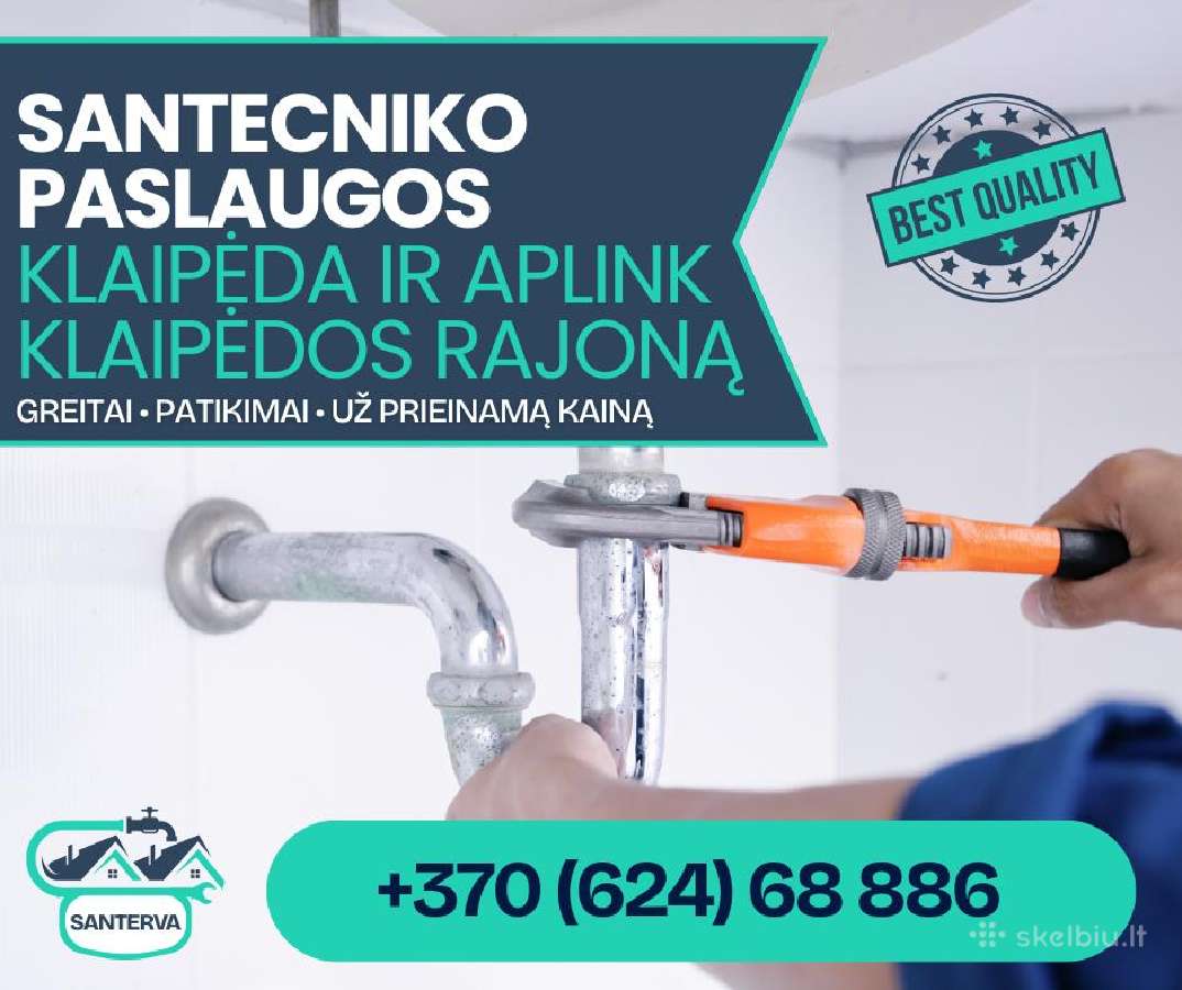 Santechniko Paslaugos, Klaipėdoje ir aplinkui - nuotraukos Nr. 2