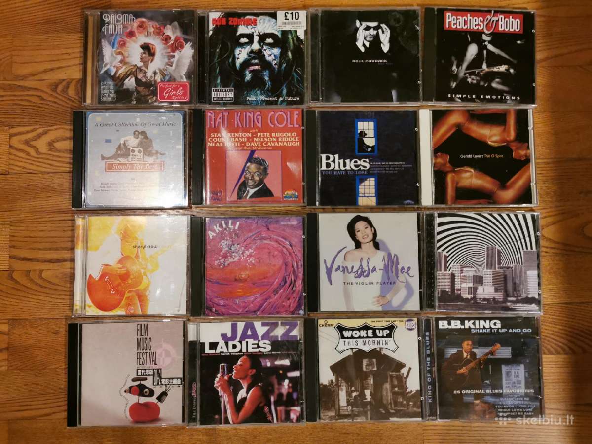 Originalūs CD Nuo 1 Eu