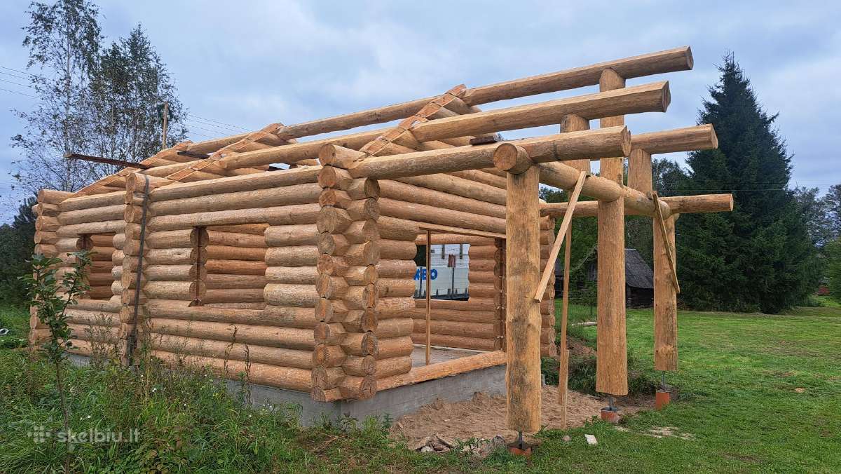 Parduodama rąstine pirtis - nuotraukos Nr. 8