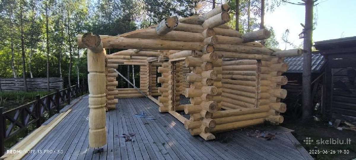Parduodama rąstine pirtis - nuotraukos Nr. 10