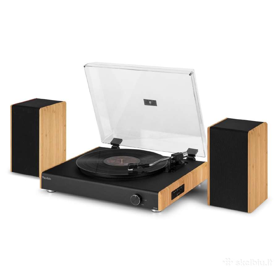 Audizio Rp335bb patefonas su kolonėlėmis, šviesus