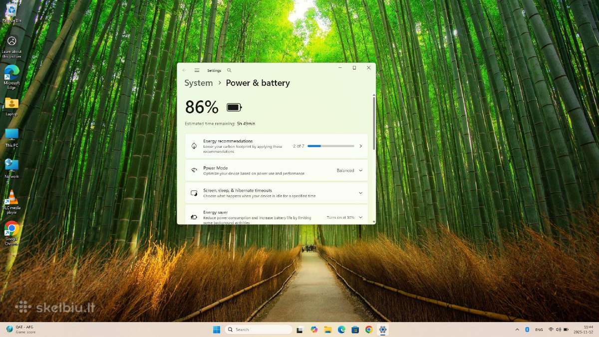 Lenovo Thinkpad P15 i7 11850h 32gb 1tb Rtx A2000 - nuotraukos Nr. 9