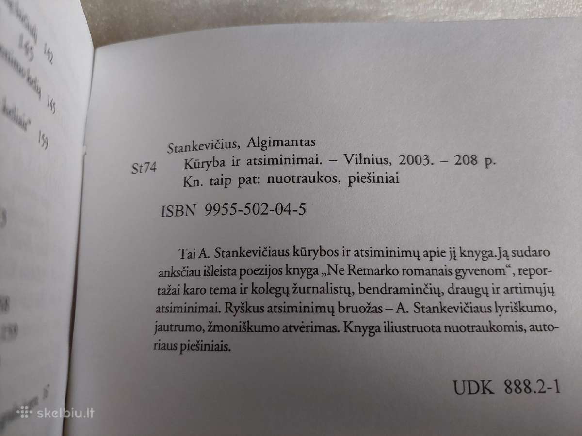 Kūryba ir atsiminimai - nuotraukos Nr. 6