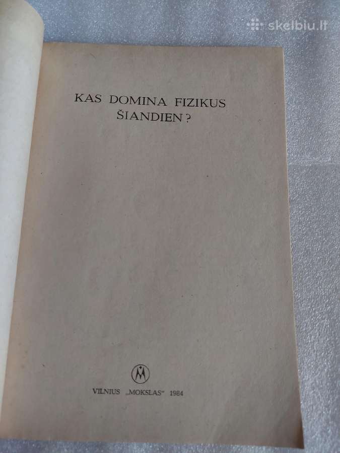 Kas domina fizikus šiandien? - nuotraukos Nr. 2