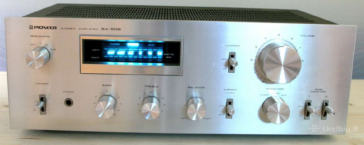 Stiprintuvas resiveris Luxman Marantz Akai Pioneer - nuotraukos Nr. 5