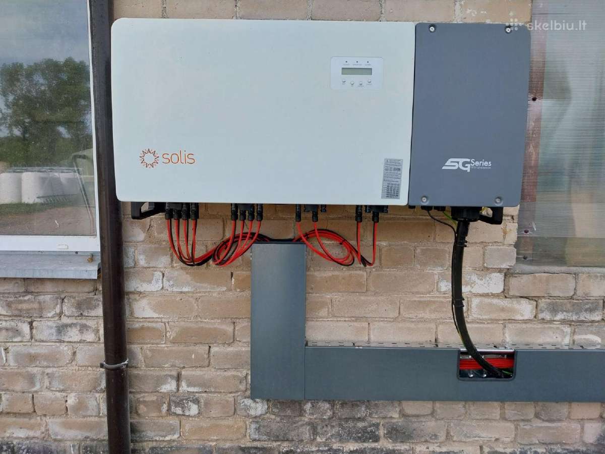 Saulės elektrinių montavimas, įranga bei servisas - nuotraukos Nr. 38