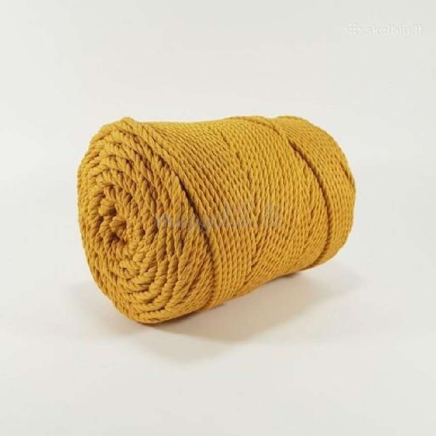 – 100 % macrame medvilnės siūlai - nuotraukos Nr. 8