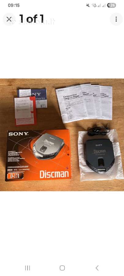 Sony Sanyo Panasonic discman ausinukai