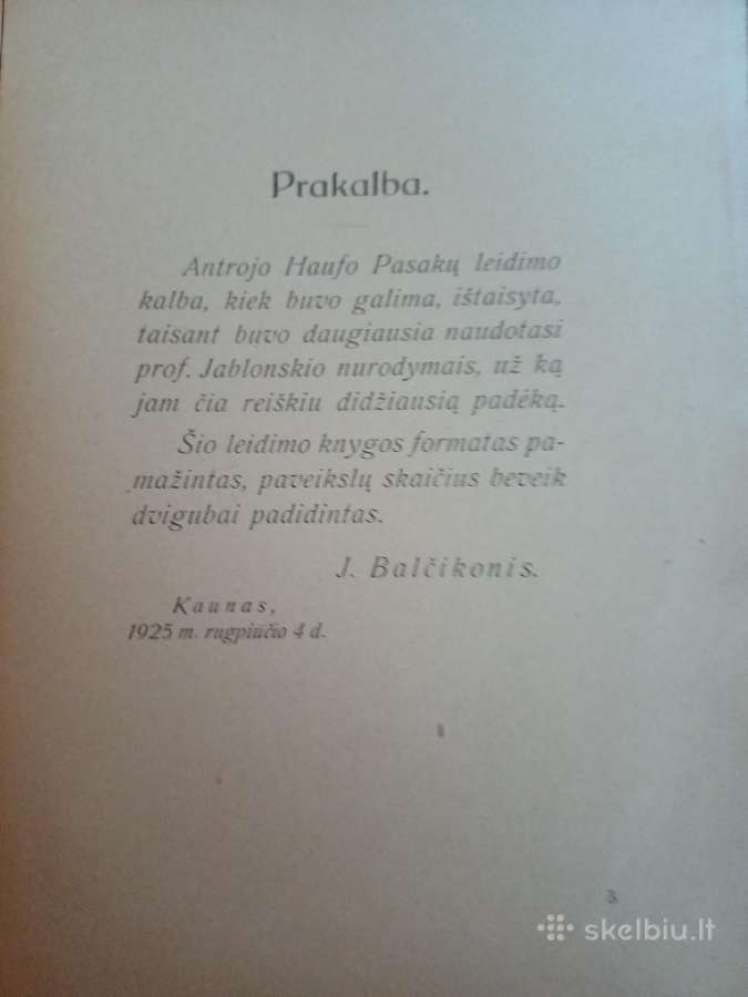 Parduodu knyga,haufo pasakos,1925m - nuotraukos Nr. 11