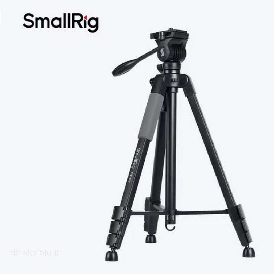 Profesionalus „smallrig“ trikojis stovas – 161 cm