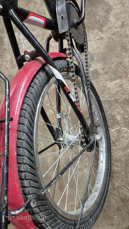 Vaikiškas BMX dviratis,ratai 20 colių - nuotraukos Nr. 4