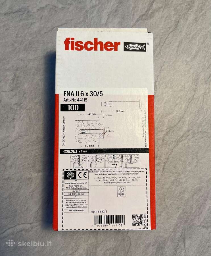 Fischer Ankeriai