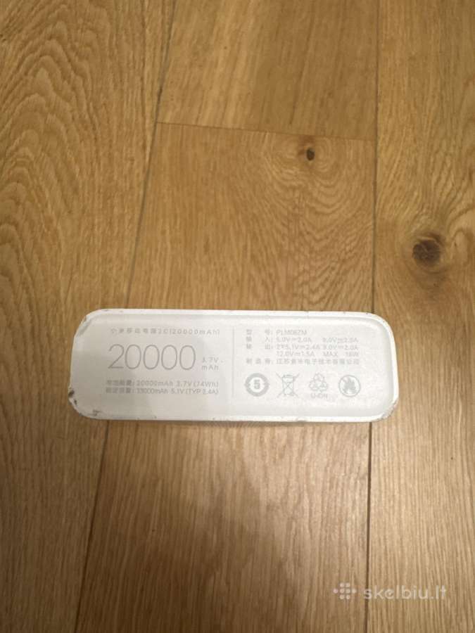 Xiaomi 20000mah powerbank - nuotraukos Nr. 2