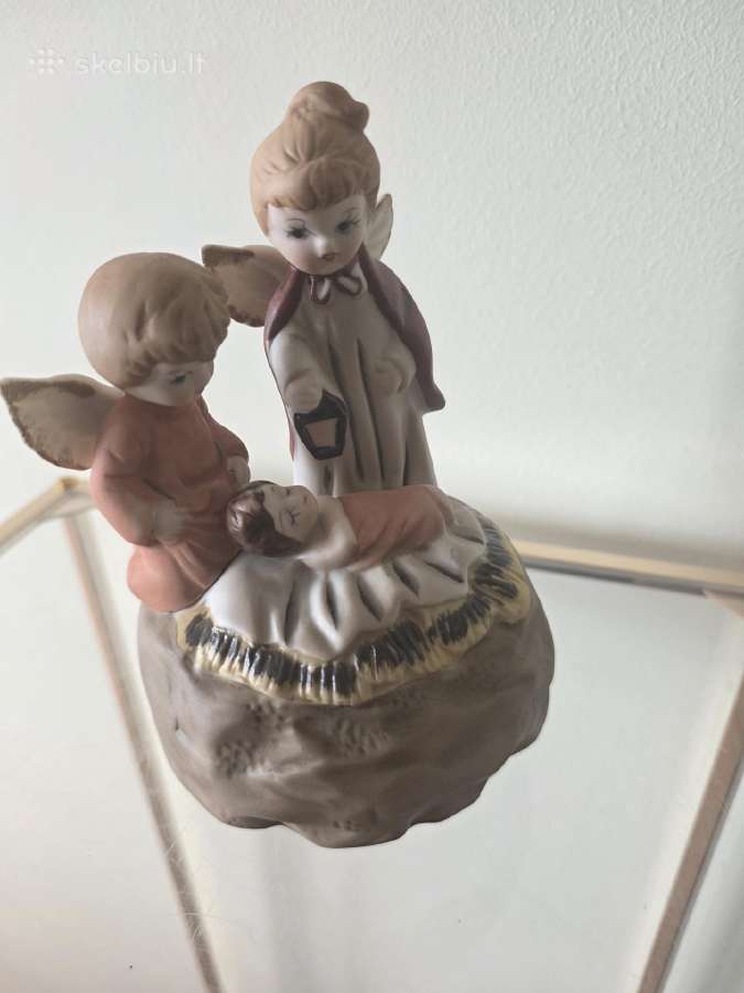Besisukanti,skambanti,porceliano Kalėdu prakartėlė - nuotraukos Nr. 4